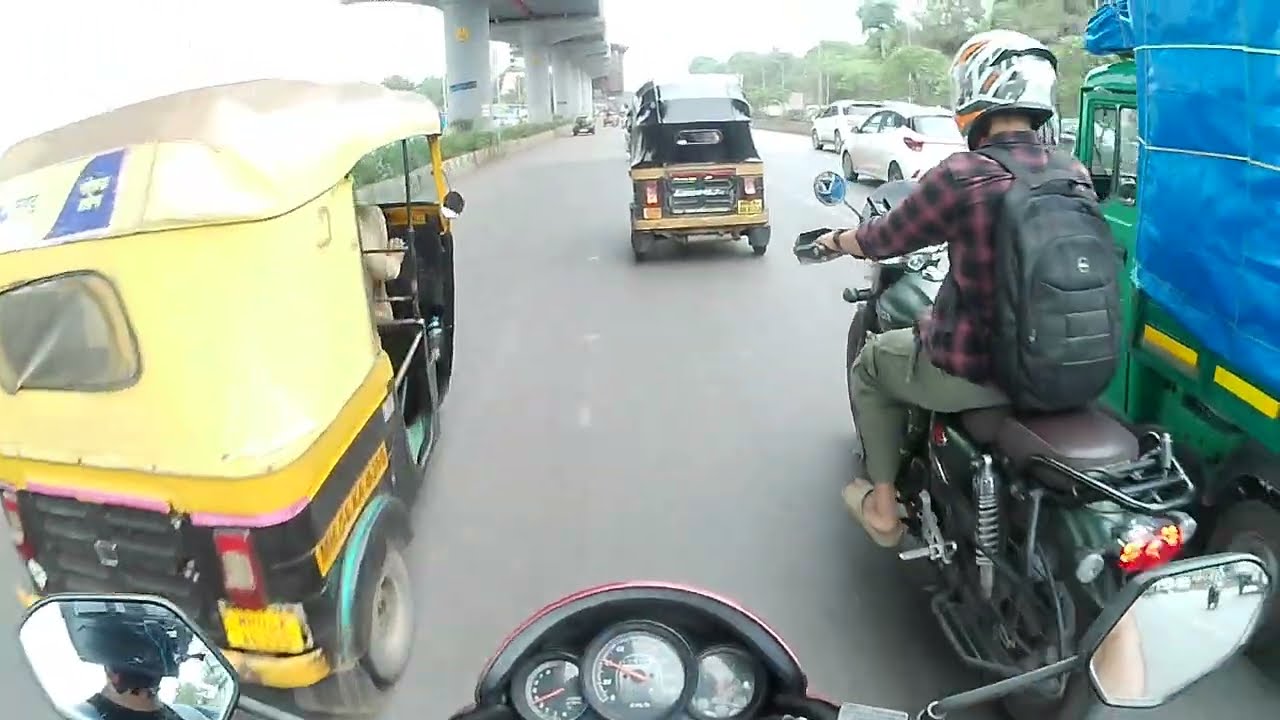 Mumbai to virar 🛣️ ! रास्ता में देखो कितना ट्रैफिक है। 