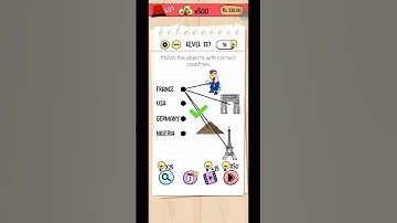 Brain Test Level 137 | Match The Objects With Correct Countries #shorts #braintest