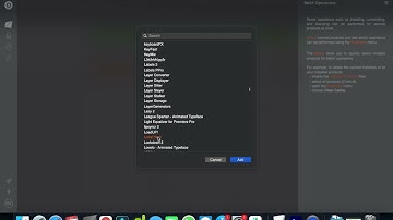 Installing Lockdown via the aescripts Manager App (Mac)