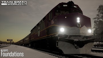 Foundations - Boston Sprinter - F40PH-3C & CTC-3 - Train Sim World 2