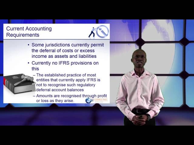 IFRS 14 Regulatory Deferral Accounts