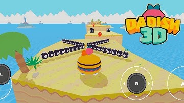 Dadish 3D World 2 Kokoso Cove Full Gameplay Walkthrough | All Stars