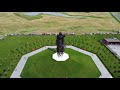 Ржевский мемориал Советскому солдату (Тверская область, Ржевский район), июль 2020