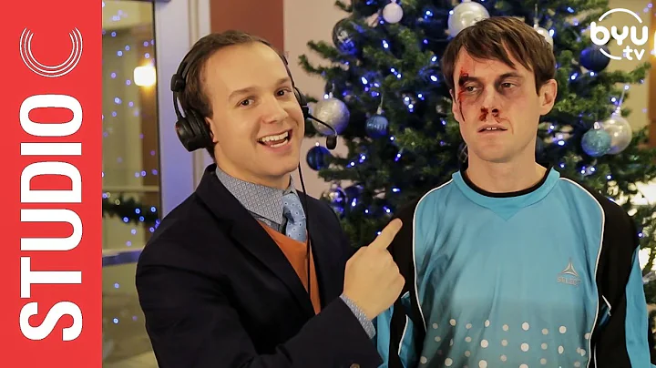 Goalkeeper Scott Sterling Gets a Christmas Present