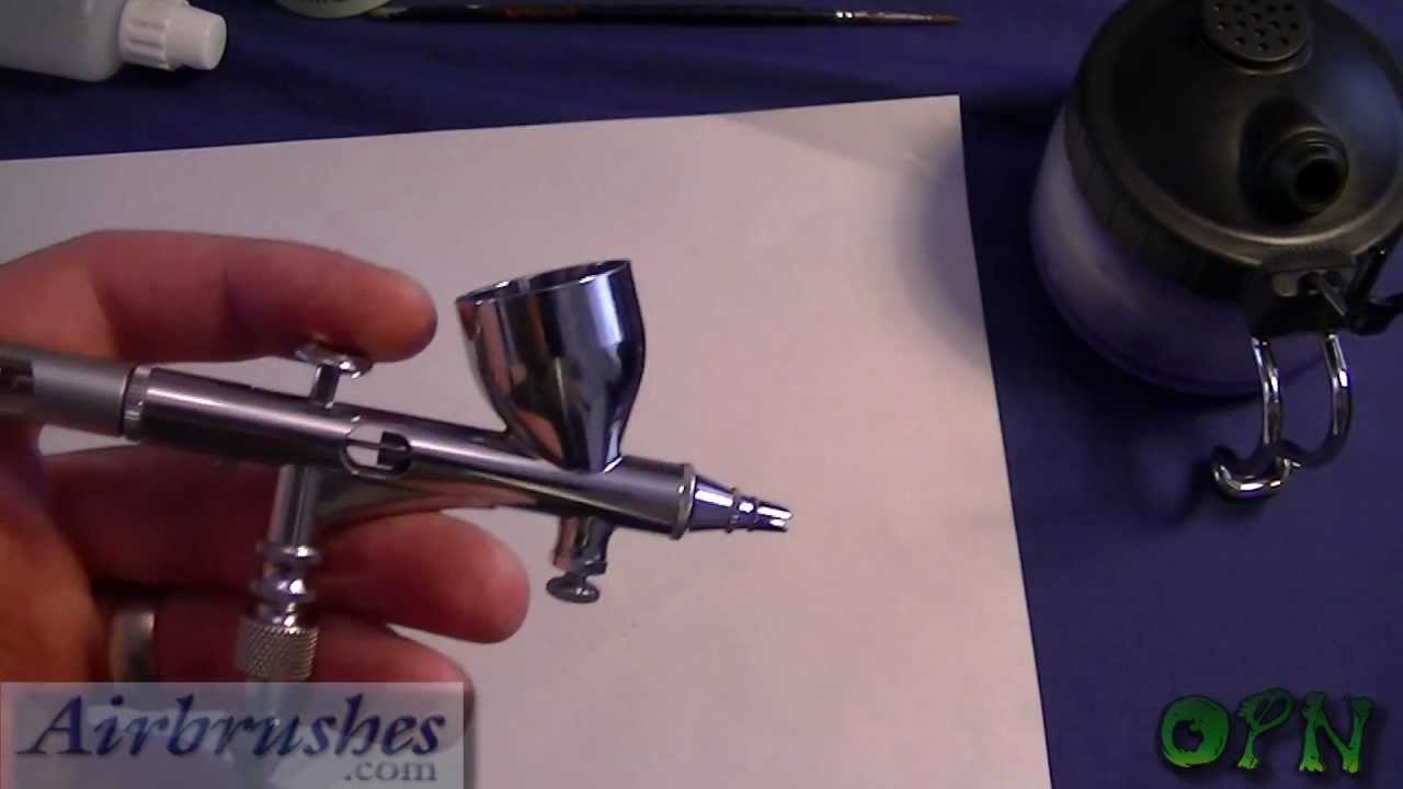 How to Airbrush a model for the complete beginner. 