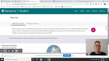 Building your resume with Naviance!