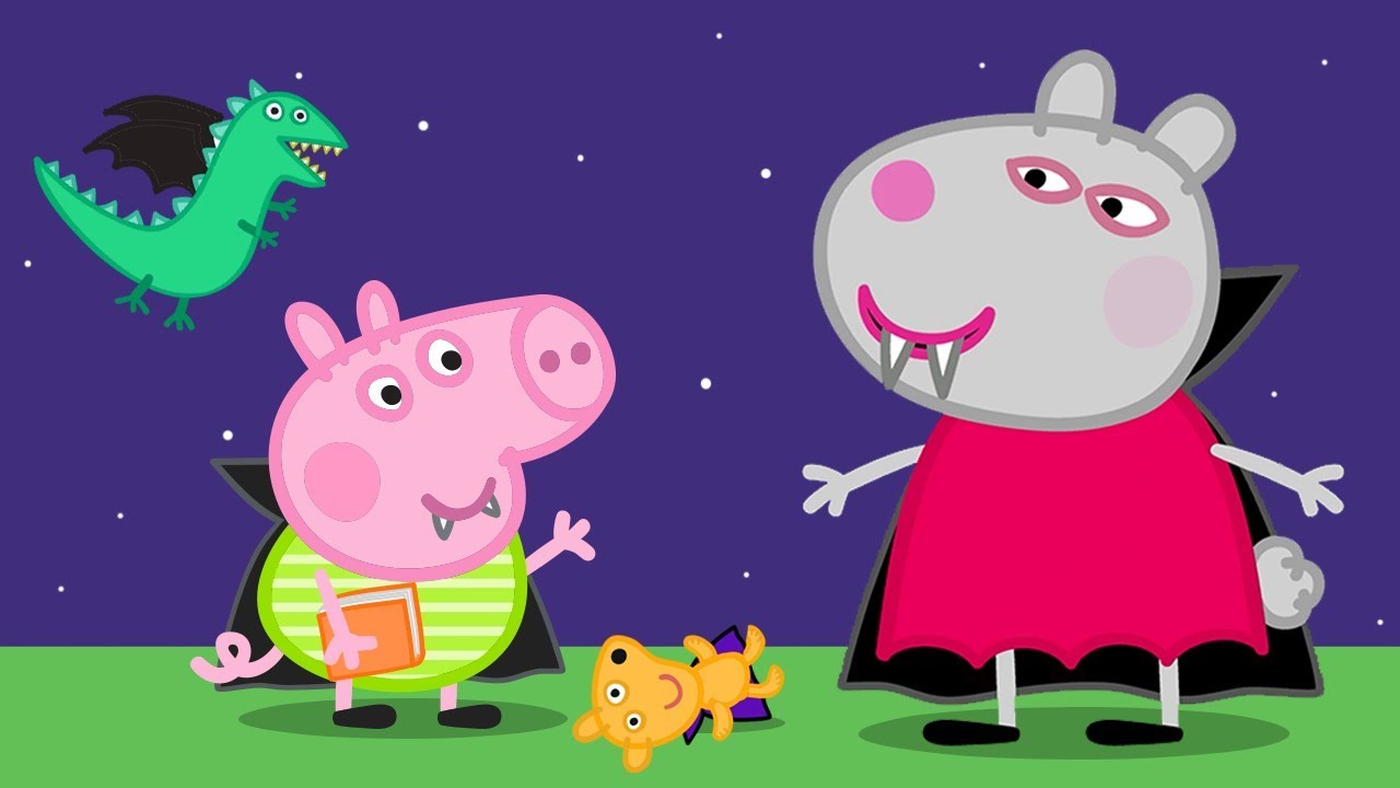 Peppa Pig Italiano Speciale Halloween Travestimenti Collezione Italiano Cartoni Animati Youtube