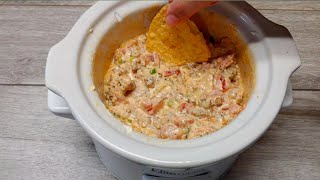 Creamy Sausage Rotel Dip Crockpot Recipe