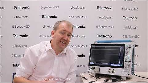 Tektronix 6 Series MSO - Signal fidelity starts with probes