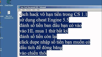 Hack bất tử đạn + tiền trong CS 1.1.avi