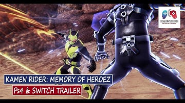 Kamen Rider: Memory of Heroez Gameplay Trailer - Nintendo Switch