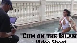 Behind scene footage of “Cum On Da Island”