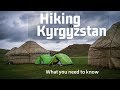 Hiking in Kyrgyzstan-Hiking in Song-Kol (Marking new trails part 1)