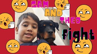 #vlog 33 Rottweiler fights ! Will he win? #funny #dog #yt #puppy #vlogs #play #tugofwar #aggressive