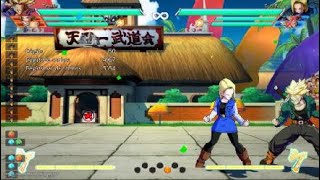 Trunks combo corner assist vegeta into snapback