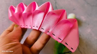 DIY Amazing Ribbon Art Quick And easy 5 minutes Craft