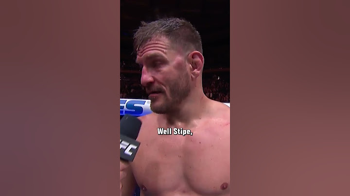 We will miss you Stipe Miocic ❤️ #ufc309