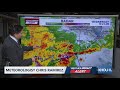 Weather Impact: Tracking more rain and storms pushing into the Houston area
