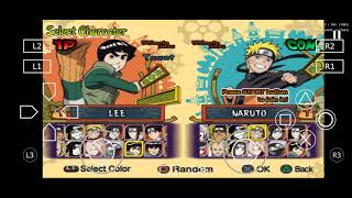 AetherSX2  Naruto Ultimate Ninja 5 (100% Save Data) + MMC 64MB 