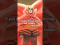The greatest anime quotes of all time part 3 #anime #shorts #quotes
