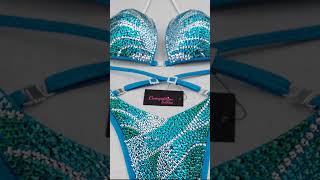 Turquoise Figure Suit Fm1032-10