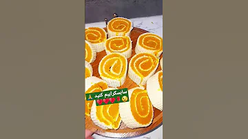 خوشمزه ترین حلوا رولتی آموزش آشپزی ایرانی آشپزی روزمرگی 