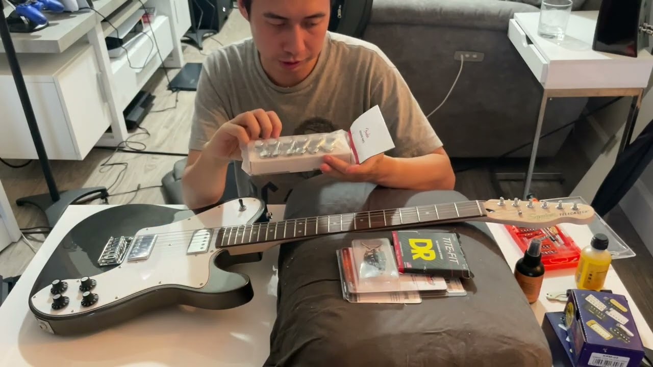 Squier Affinity Telecaster Deluxe - upgrading pickups (GFS Metal