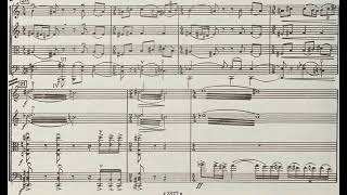 SULKHAN TSINTSADZE - String Quartet No. 7 to the memory of Bela Bartok (Score Video)