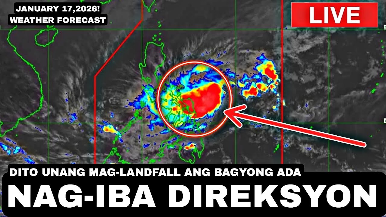 JANUARY 17,2026! BIGLAANG Pagliko Ng BAGYO! INIWASAN Ang BICOL REGION at VISAYAS sa PAG LANDFALL!