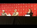 Wisconsin's Tyler Barnes, Nic Kerdiles, Mark Zengerle, Feb. 15, 2013