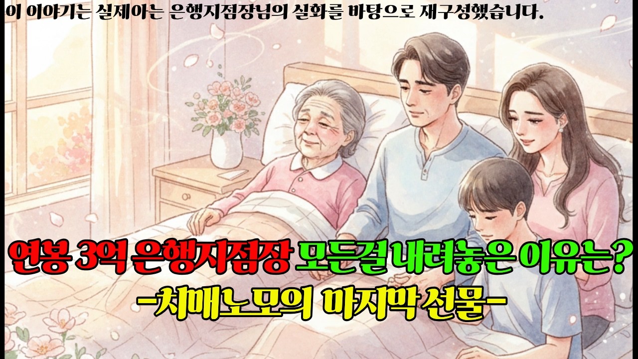 (실제사연)부모의 사랑은 기억이 흐려지고 시간이 모든 것을 지워도 사라지지 않습니다💔