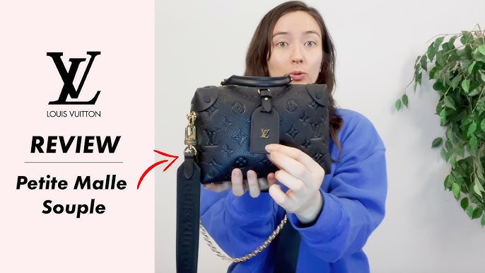 Louis Vuitton Petite Malle Souple Pros and Cons. What Fits 