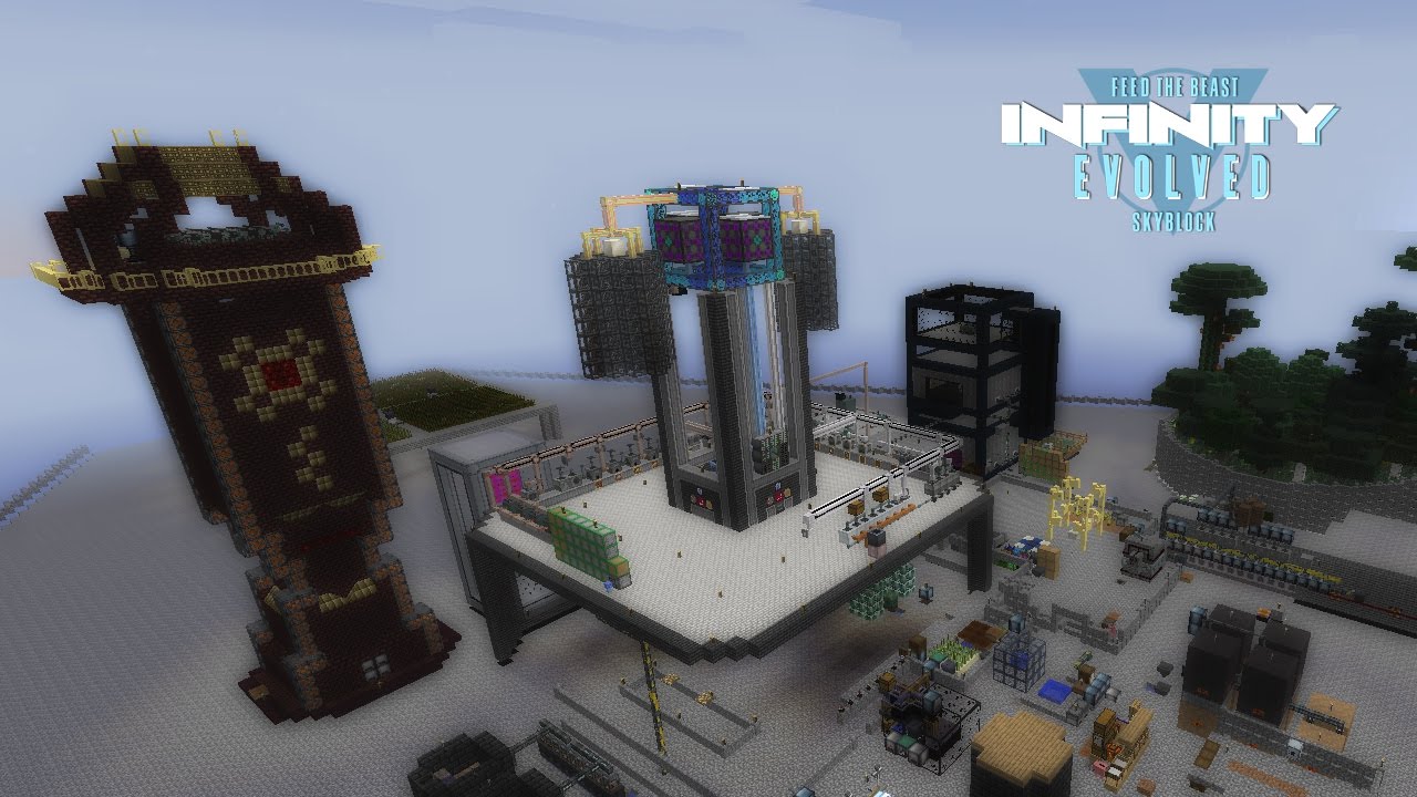 FTB Infinity Evolved Skyblock - Expert mode - 25. Šílenej SerzaCZ ...