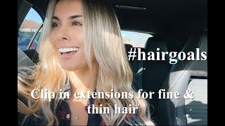 Clip In Luxy Hair Classic Extensions 16