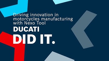 Bosch Rexroth & Ducati: Driving Innovation in Motorcycles Manufacturing with NEXO Tightening