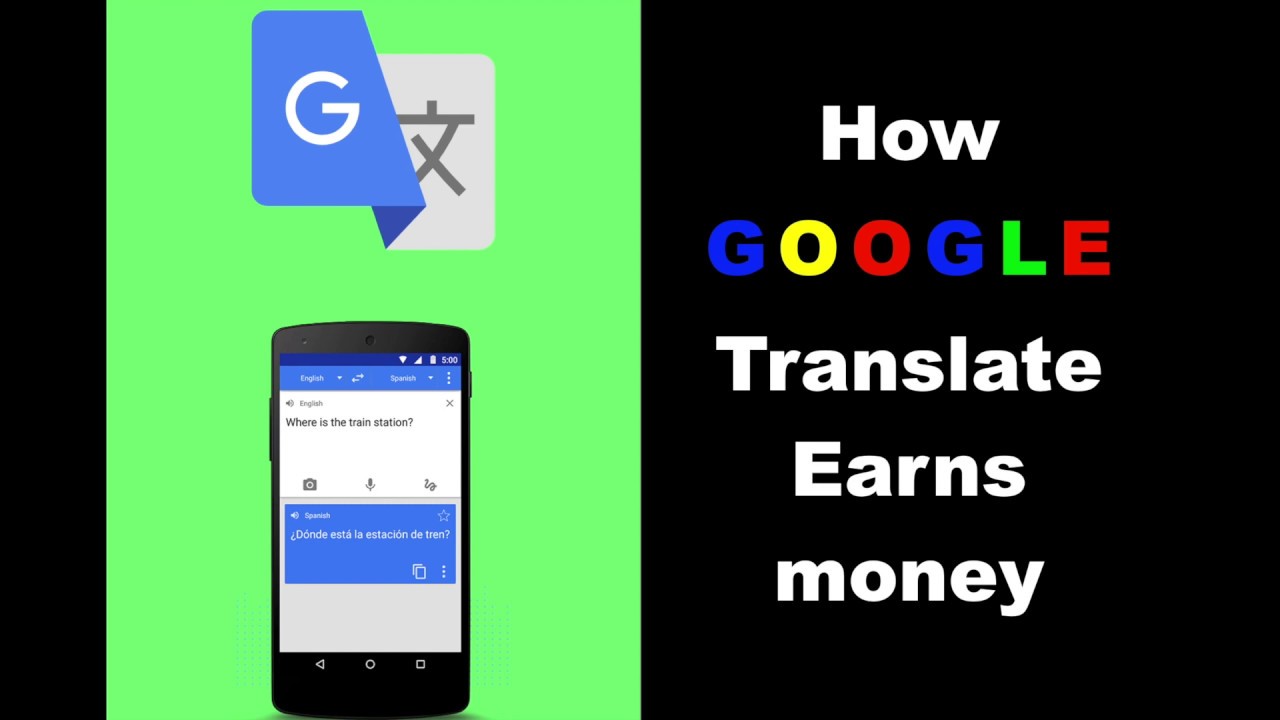 How google translate earns money Google translate business model in