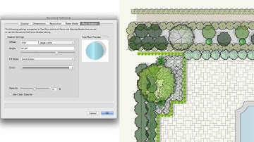Plant and Massing Model Shadows