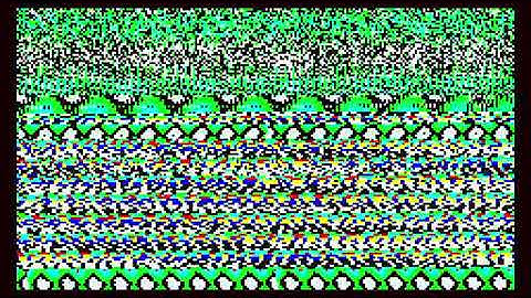 Chaos Machine (128 byte TIC-80 intro by AYCE)