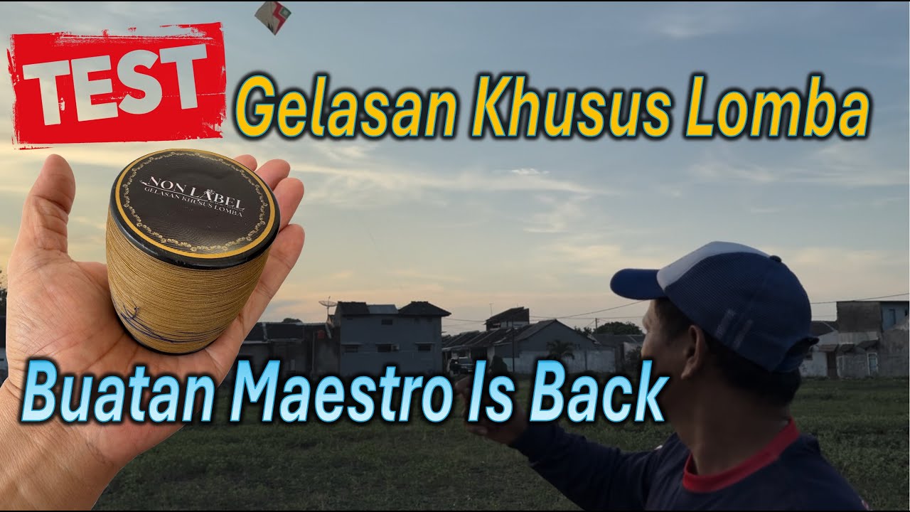 Test Gelasan Khusus Lomba Non Label - Gold !