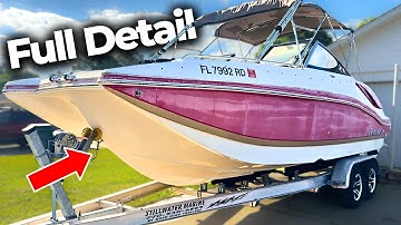 How To Detail A Boat | Step-By-Step Boat Detailing Tutorial