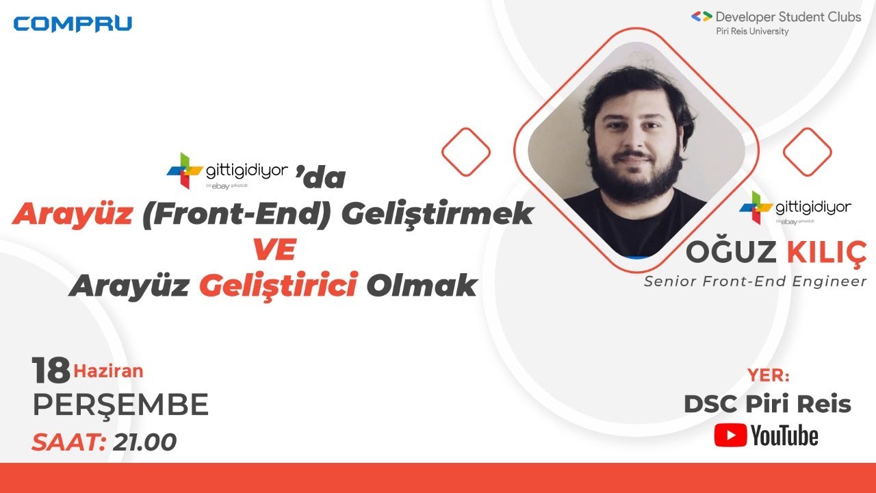Oğuz Kılıç ile Arayüz (Front-End) Geliştirme 