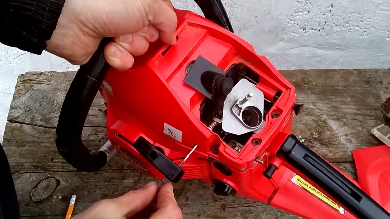 Як самостійно відрегулювати карбюратор китайської бензопили ...