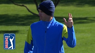 Bubba Watson pours in a 45-footer at Arnold Palmer
