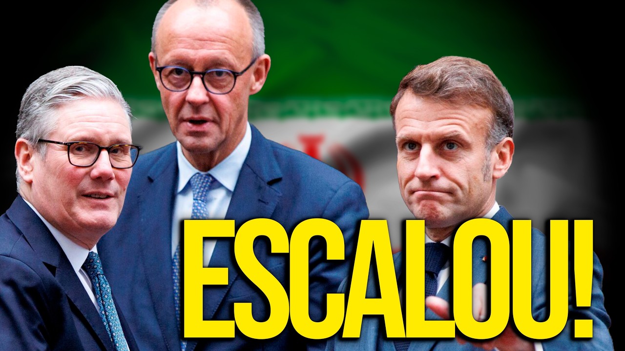 URGENTE: EUROPA ANUNCIA APOIO MILITAR CONTRA O IRÃ