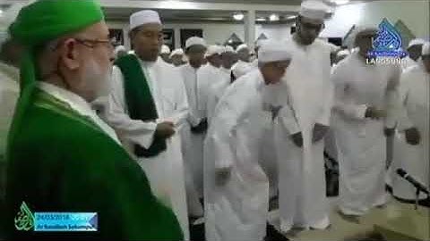 Detik2 kedatangan putra abah guru sekumpul.