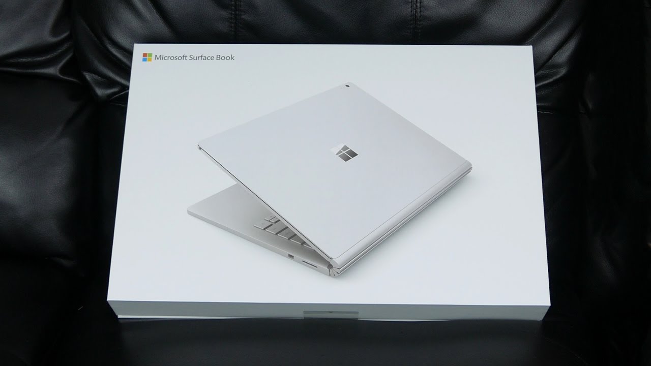 Unboxing the Microsoft Surface Book - YouTube