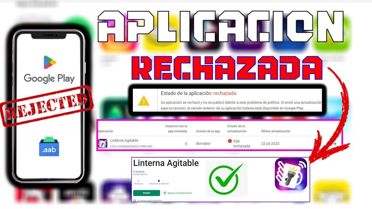 ⚠ Aplicación RECHAZADA por Google Play | POLITICA DE PRIVACIDAD | VS ...