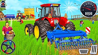Tractor Drive Farmer Simulator - Farming Combine Harvester Vehicle Driving | Android Gameplay screenshot 3