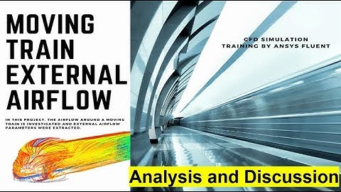 Moving Train External Airflow CFD Simulation, ANSYS Fluent Training