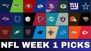 NFL Week 1 Predictions & Picks! | 2026 NFL Season